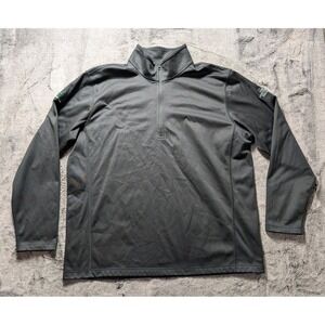 The North Face Long Sleeve 1/4 Zip Pullover Men's Size XXL Black
